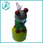 Wholesale Dog style push up toys, diameter 4.5cm, many colors are available