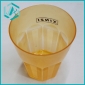 popular yellow durable plastic cup children/student cup