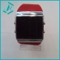 Wholesale 2011 newest LED watches, silicon belt with square LED screen, very fashion