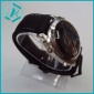 Wholesale 2011 newest wrist LED watch, black color with round shape
