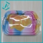 Melamine material long square trays, 3 sizes and many colors are available