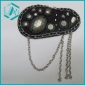 Fashionable metal chain decoration crystal brooch