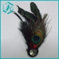 Wholesale Fashionable Peacock Feather Acrylic Diamond Brooch