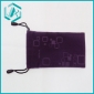 Wholesale 2010 cute purple cloth mobile phone bag