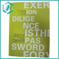 Wholesale nice green office writing pad cover with silver coating