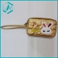 Wholesale PVC yellow cat printed mobile phone bag
