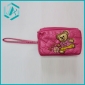 Wholesale Fashionable PVC red bear printed mobile phone bag