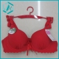 Wholesale 2011 new arrive hot red color Padded lady's bra and underwears