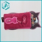 Wholesale Fashionable PVC colorful bear printing mobile phone bag