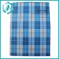 Wholesale blue and white grid 70 pages students notebook office notebook