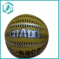 Wholesale colorful standard rubber basketball with strips