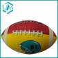 Wholesale red and yellow color rubber rugby