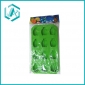 Wholesale ice cube trays for home, green color with small pineapple shape