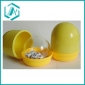 Wholesale Yellow PVC Plastic Dice cup with a transparent inner cap 100*130mm