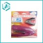 Wholesale hot sell lovely pink color metal school & office stapler