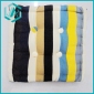 square canvas Sitting pad with beautiful stripes