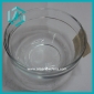 Wholesale low price round  pressed clear glass candy nut bowl