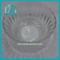 low price round pressed clear glass candy nut bowl(50*115)