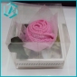 Wholesale Valentine's day gift, cotton towel with rose shape in little box