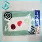 three color dot green and white rectangle mat