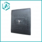 Wholesale pu leather card holder money clip men  bi-fold  black wallet