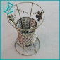 Wholesale High quality Iron flower baskets fit celebration occasion
