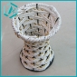 Wholesale Beautiful design & unbeatable price gold string twined iron flower baskets
