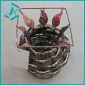 Wholesale Decorative Iron flower baskets fit celebration occasion