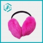 sweet girl's pink color common lint soft fur ear muffs