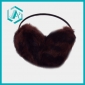 Latest design cony hair material warm winter earmuff on promotion only $1.38