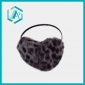 Leopard stripe fashion earmuff made of cony hair, warm winter accessories