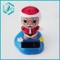 Santa Clause figure blue pedestal solar wiggler