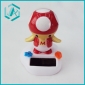 poisnous mushroom cap boy white pedestal solar wiggler