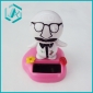 full beard white doctor figure with pink pedestal solar wiggler