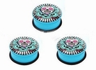 Wholesale hot sellingj unisex green acrylic ear plug piercing body jewelry
