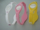 Wholesale low price promotion cute unisex nice color sport silicone bracelet