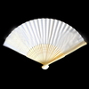 Wholesale Newest Promotional white pretty chinese style Art Paper Fan
