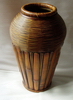 Wholesale garden and home decoration antique bamboo vase,flower vase