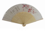 Wholesale white promotional antique chinese hand fan for Wedding Decoration