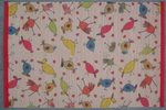 Wholesale Fashion elegant high quality colorful Printed Bamboo Table Mat
