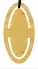 Wholesale Exquisite natural carved bamboo bookmark for decoration or gift
