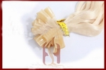 Wholesale golden exquisitebest price Pre-bonded Virgin Remy hair extension