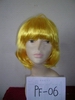 fashion gilrs'favourite golden yellow Party wig,Fashion wig