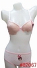 Wholesale Ladies' hiqh quality white Convertible quick dry cotton Bra & Brief Set
