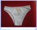 Wholesale white girl's cotton panties sexy Ladies thongs, comfortable and anti-bacterial