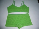 Wholesale soft handfeel women's bra and boxers cotton and spandex sports underwear