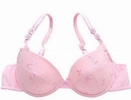 light pink ladies sexy bra, adjustable and comfortable with unique design