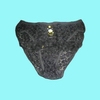 Wholesale black ladies sexy lace underwear/panty with elaborate workmanship