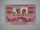 Wholesale Fashion Korea Style no smelly Long Lasting stawberry Plastic dish sets