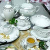 Wholesale white High quality Non-toxic excellent durable disposable ceramic dish set